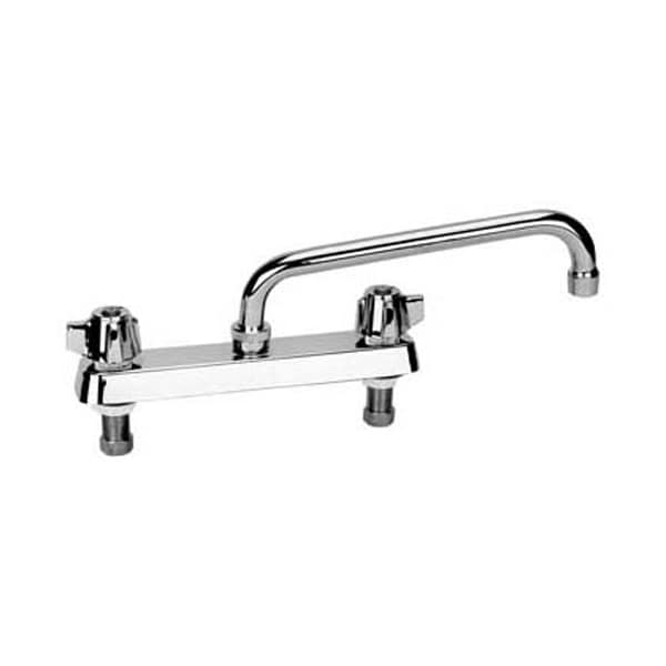 Faucet, 8"Deck , 6"Spt, Leadfree